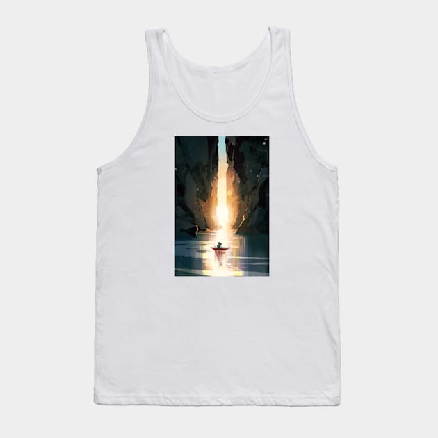 Where the journey ends Tank Top by 9Jedit